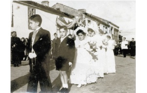 1951 - En la procesion de primera comunin